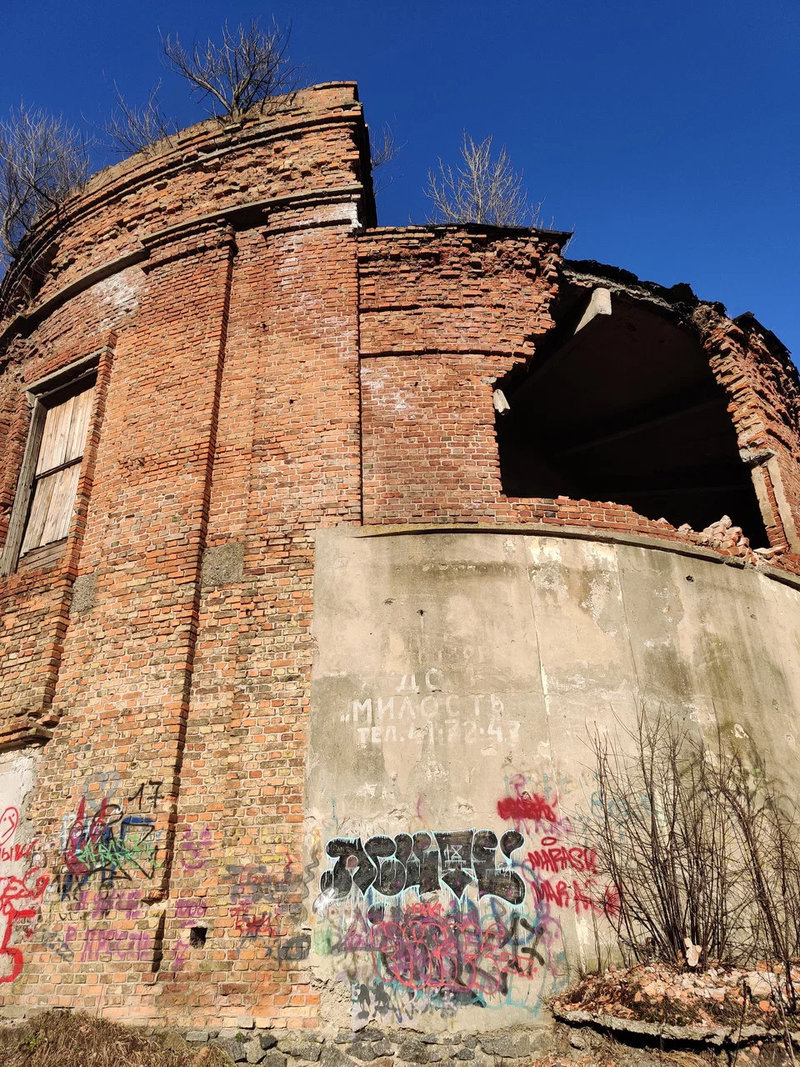 Старая насосная станция в Бресте. Фото из яндекс-карт