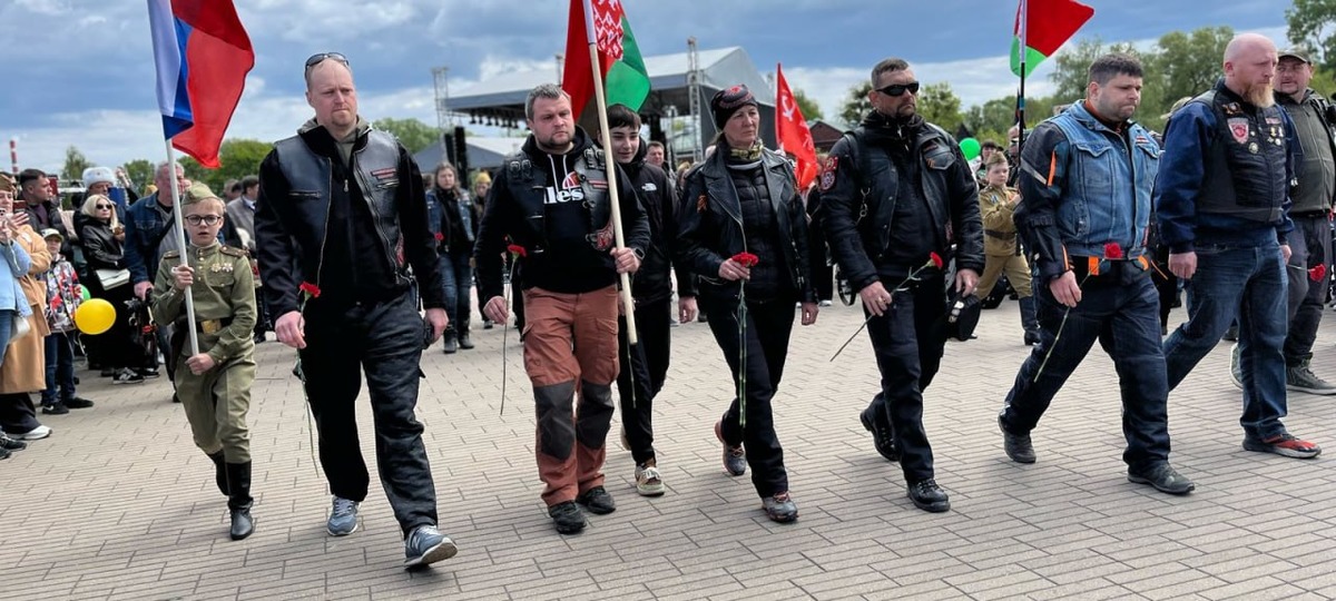 «Ночные волки» в Брестской крепости 9 мая 2025 года