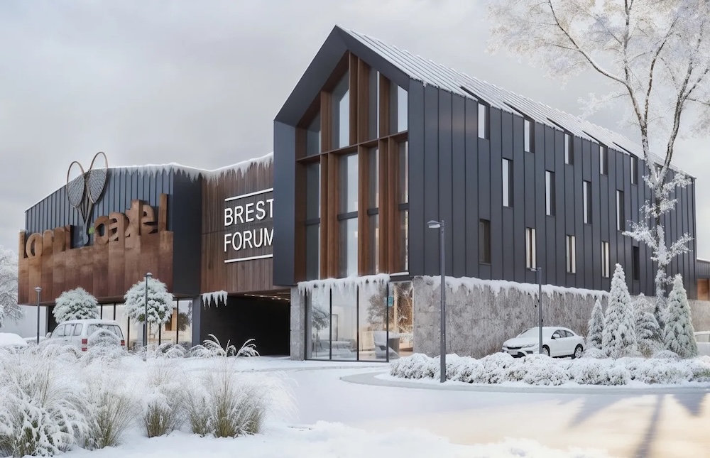 Проект спортивно-развлекательного комплекса на Лейтенанта Рябцева в Бресте.